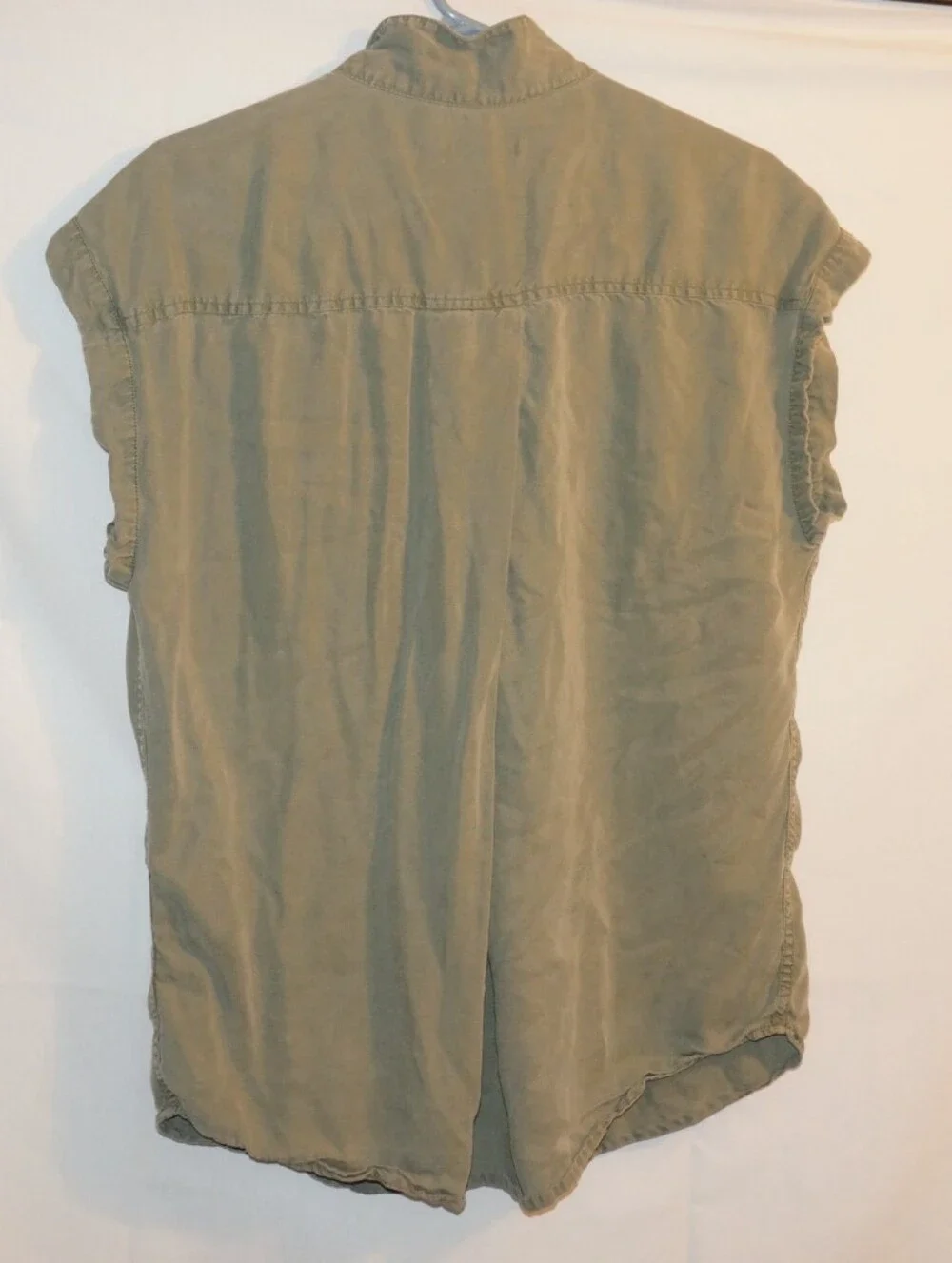 Jach’s Girlfriend Grey Denim Top, Large - Picture 7 of 13